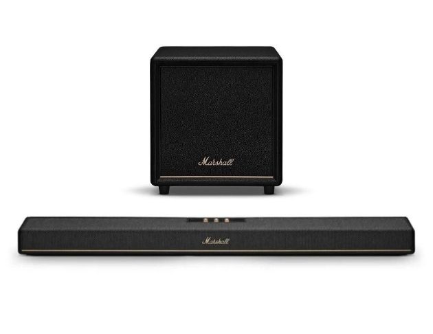 【Marshall】Heston 120 (黑) +SUB 200 (黑) 劇院聲霸組合