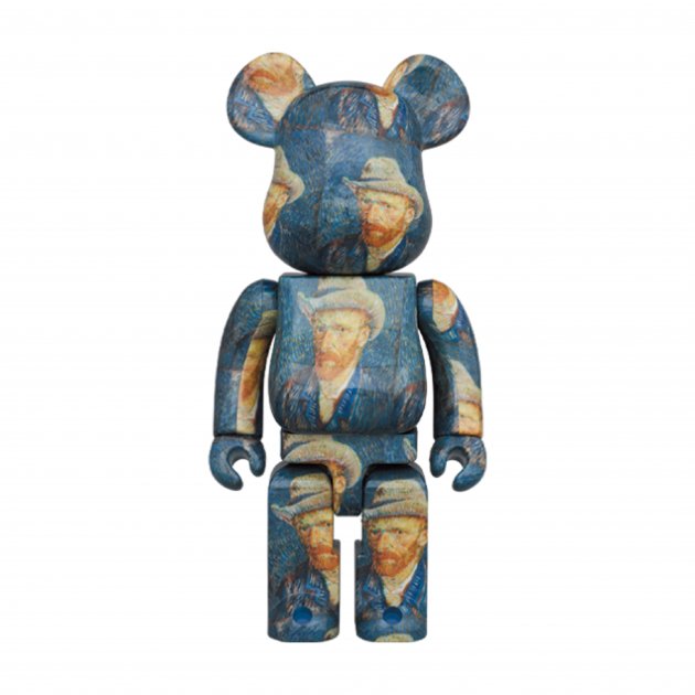 BE@RBRICK 庫柏力克熊 Van Gogh Museum Self-Portrait 梵谷自畫像 1000%