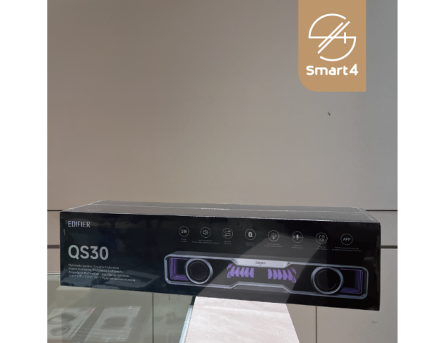 【EDIFIER】QS30 一體式桌面藍牙聲霸 黑 全新特賣優惠