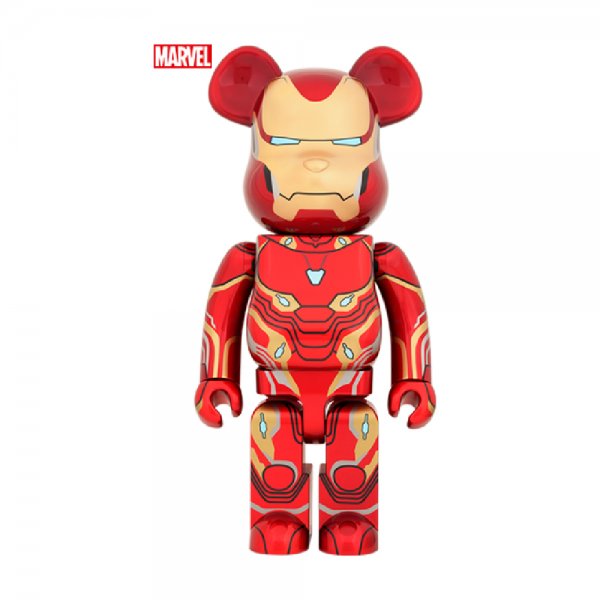 BE@RBRICK BEARBRICK 1000%庫柏力克熊 IRON MAN MARK50 馬克50號 鋼鐵人